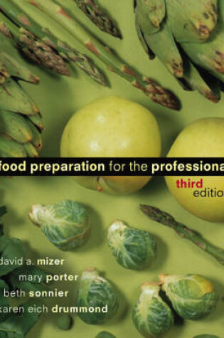 Cover of Food Preparation for the Professional