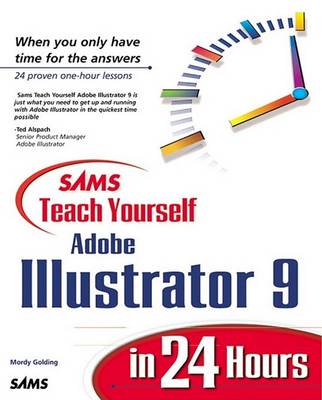 Book cover for Sams Teach Yourself Adobe Illustrator 9 in 24 Hours