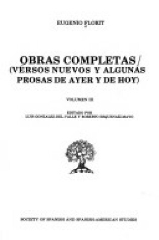 Cover of Obras Completas