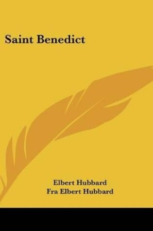Cover of Saint Benedict