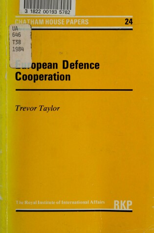 Cover of European Defence Cooperation