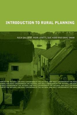 Cover of Introduction to Rural Planning