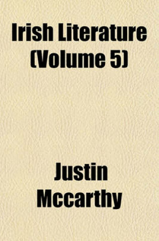 Cover of Irish Literature (Volume 5)