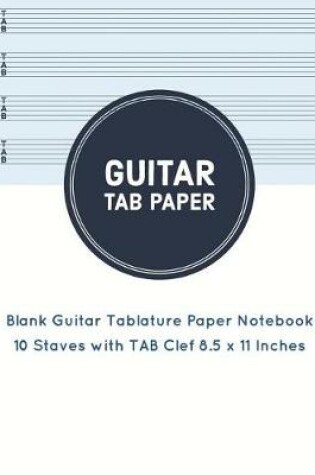 Cover of Guitar Tab Paper