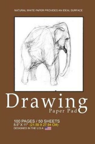 Cover of Drawing Paper Pad - Brown Cover