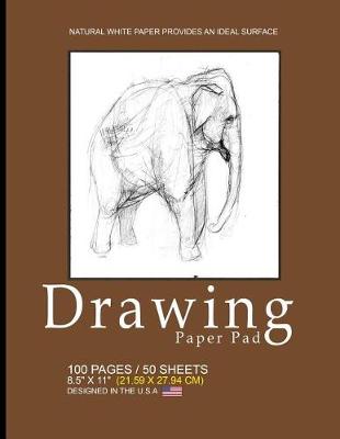 Book cover for Drawing Paper Pad - Brown Cover