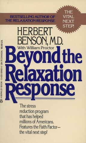 Book cover for Beyond the Relaxation Response