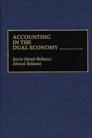 Cover of Accounting in the Dual Economy