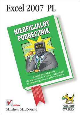 Book cover for Excel 2007 PL. Nieoficjalny Podr?cznik