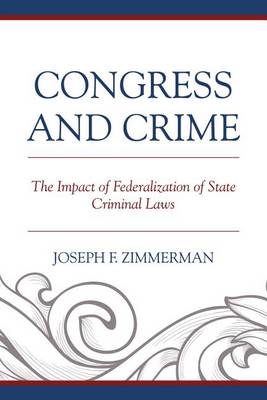 Book cover for Congress and Crime