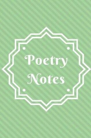 Cover of Poetry Notes