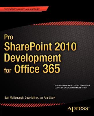 Book cover for Pro SharePoint 2010 Development for Office 365