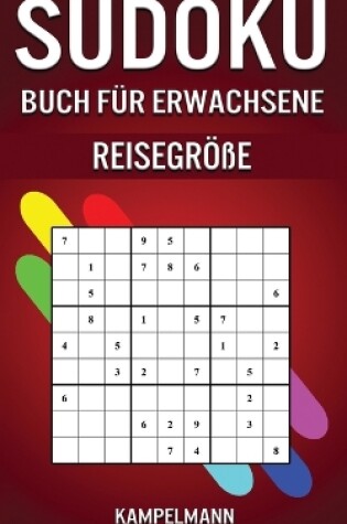 Cover of Sudoku Buch für Erwachsene Reisegröße