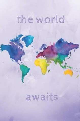 Cover of World Map Watercolor Journal