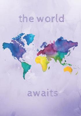 Book cover for World Map Watercolor Journal