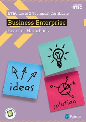 Cover of BTEC Level 2 Certificate in Business Enterprise Learner Handbook with ActiveBook