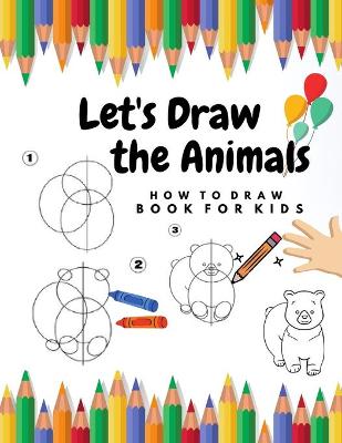 Book cover for Let's Draw the Animals