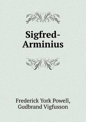 Book cover for Sigfred-Arminius