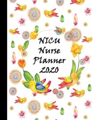 Book cover for NICU Nurse Planner 2020