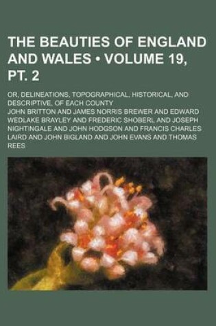 Cover of The Beauties of England and Wales (Volume 19, PT. 2); Or, Delineations, Topographical, Historical, and Descriptive, of Each County