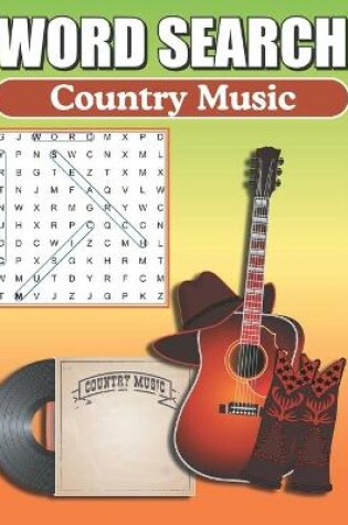 Cover of Word Search Country Music