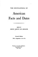 Cover of The Encyclopedia of American Facts and Dates