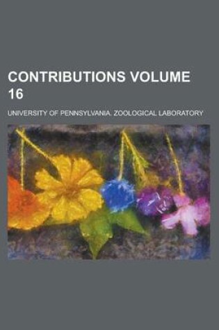 Cover of Contributions Volume 16