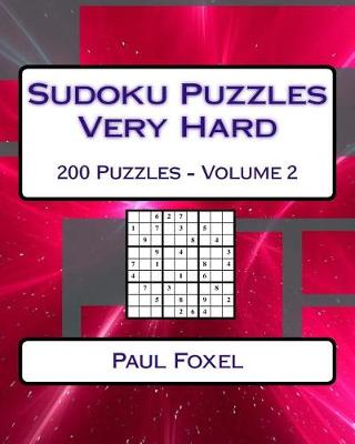 Book cover for Sudoku Puzzles Very Hard Volume 2