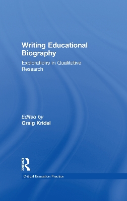 Book cover for Writing Educational Biography