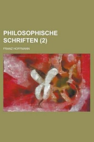 Cover of Philosophische Schriften (2)