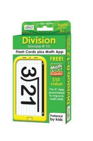 Cover of Division 0-12 Flash Cards