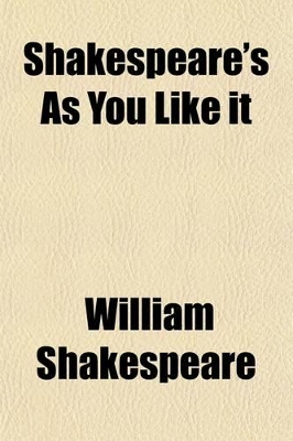 Book cover for Shakespeare's as You Like It