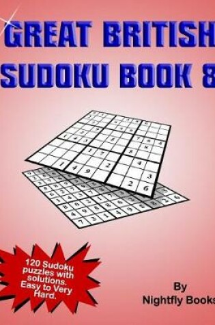 Cover of Great British Sudoku Book 8