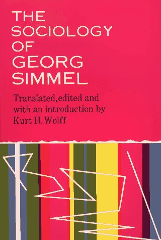 Book cover for The Sociology of Georg Simmel