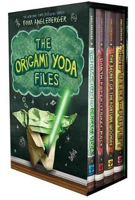 Book cover for The Origami Yoda Files