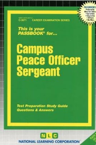 Cover of Campus Peace Officer Sergeant