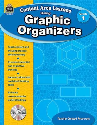 Book cover for Content Area Lessons Using Graphic Organizers, Grade 1