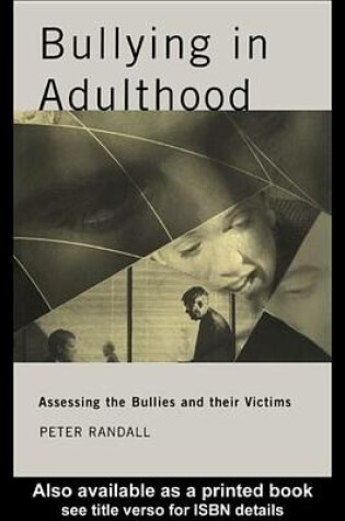 Cover of Bullying in Adulthood
