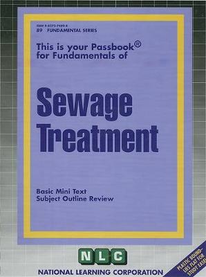 Book cover for SEWAGE TREATMENT