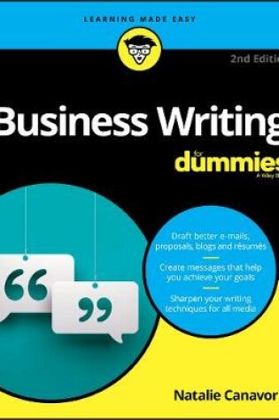 Cover of Business Writing For Dummies