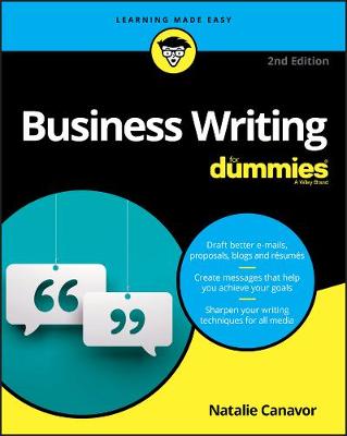 Book cover for Business Writing For Dummies