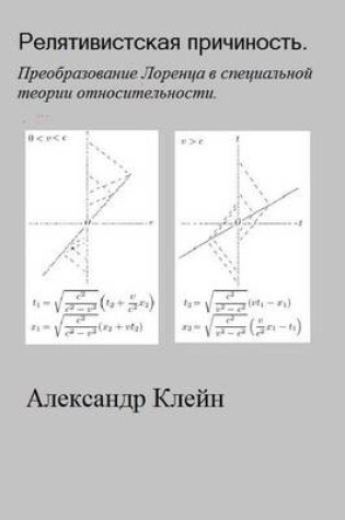 Cover of Relativistskaya Prichinost (Russian Edition)
