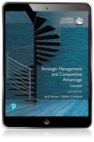 Cover of Strategic Management and Competitive Advantage: Concepts, Global Edition