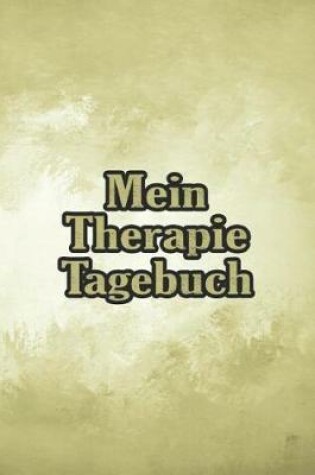 Cover of Mein Therapietagebuch
