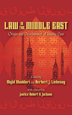 Book cover for Origin and Development of Islamic Law