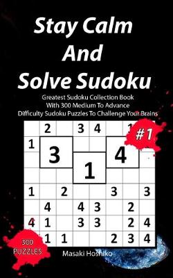 Book cover for Stay Calm And Solve Sudoku #1