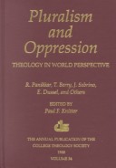 Book cover for Pluralism and Oppression