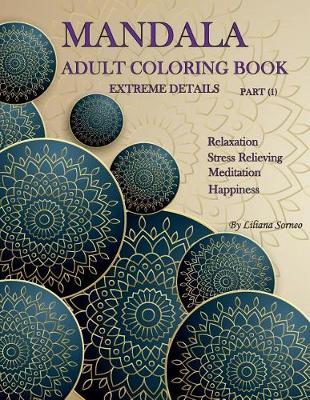 Book cover for Mandala Coloring Book