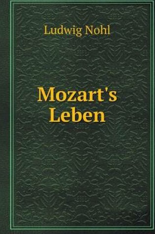 Cover of Mozart's Leben