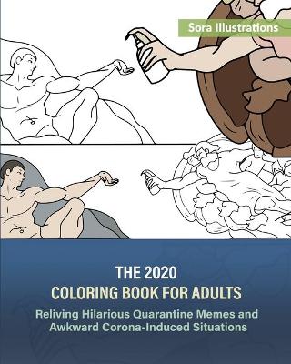 Book cover for The 2020 Coloring Book for Adults